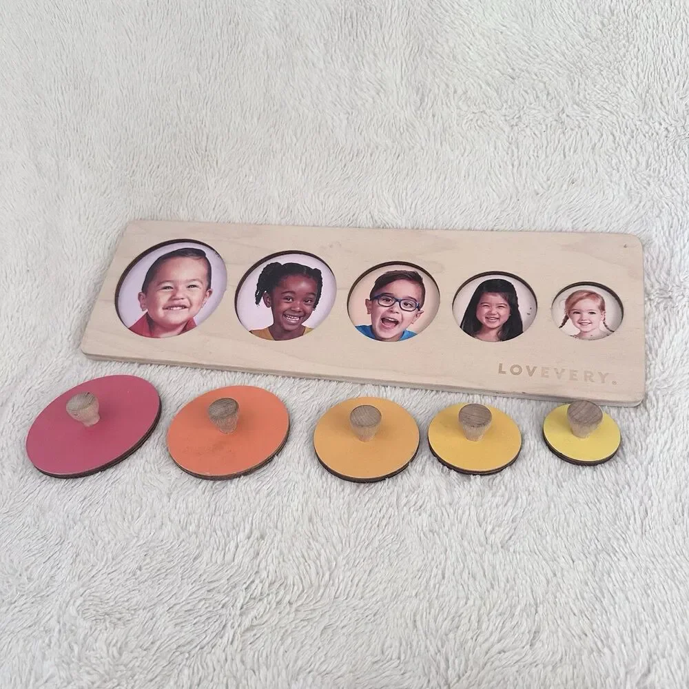 Lovevery Circle Of Friends Puzzle Babbler Play Kit Montessori Toy 13-15M